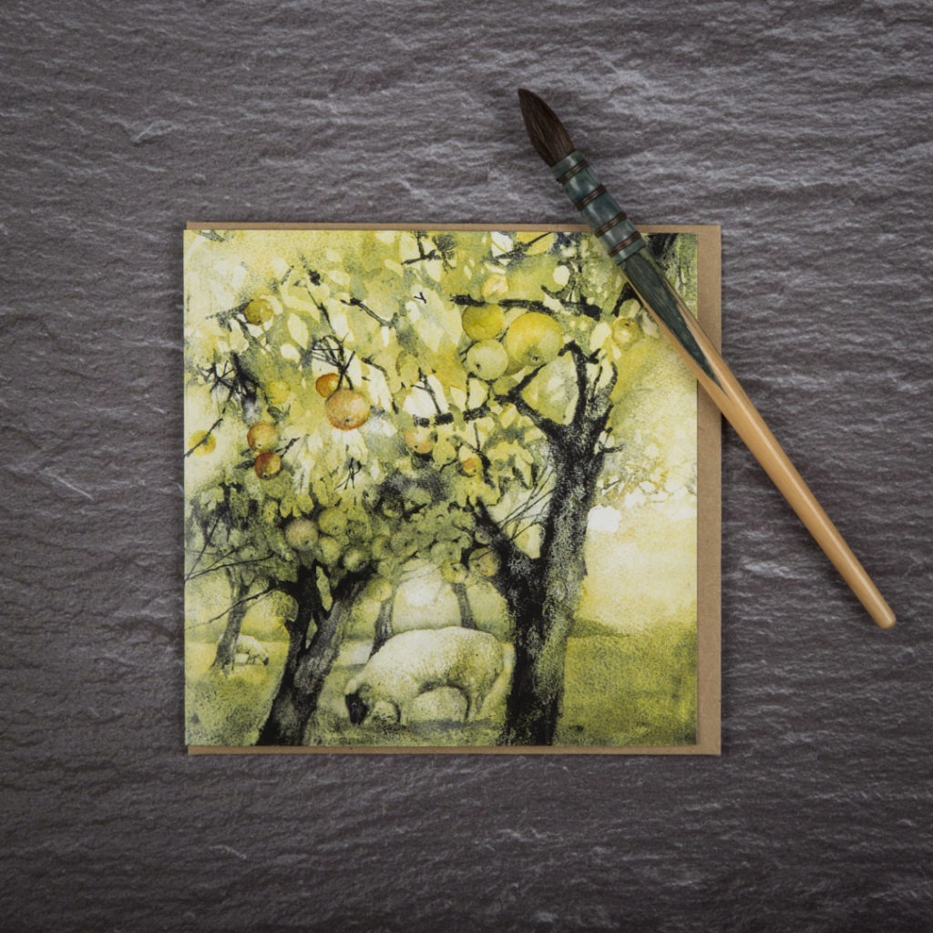 Golden Orchard Card